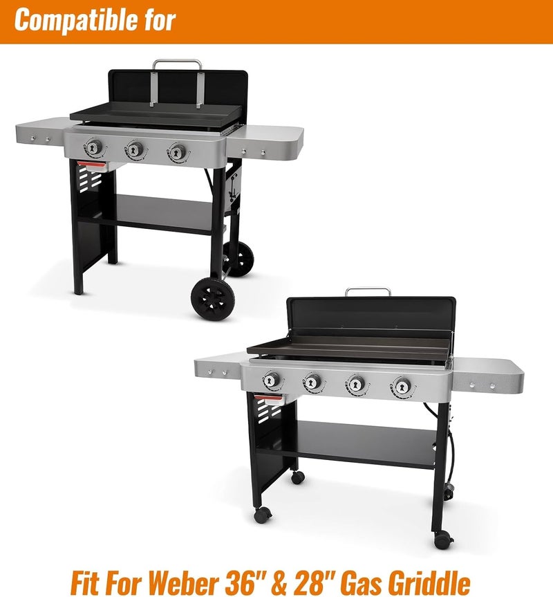 NUPICK 35 Pack Drip Pan Compatible for Weber SmokeFire EX4 / EX6 / EPX6, Genesis II 400/600, Summit 400/600 Series Grills, Fit for Weber 36” & 28” Griddle, 11.4" x 2.9" x 4.75" - Image 4